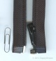 Medium weight No5 Nylon Open-Ended zip 46cm 25pcs